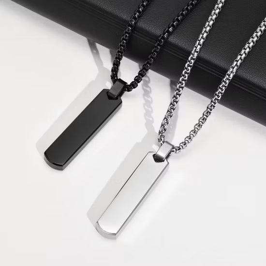 Vertical Bar Necklace